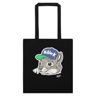 The Nawk Collective Squirrel Cotton Tote Bag