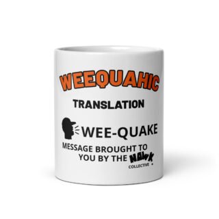 It's Wee-Quake White Mug