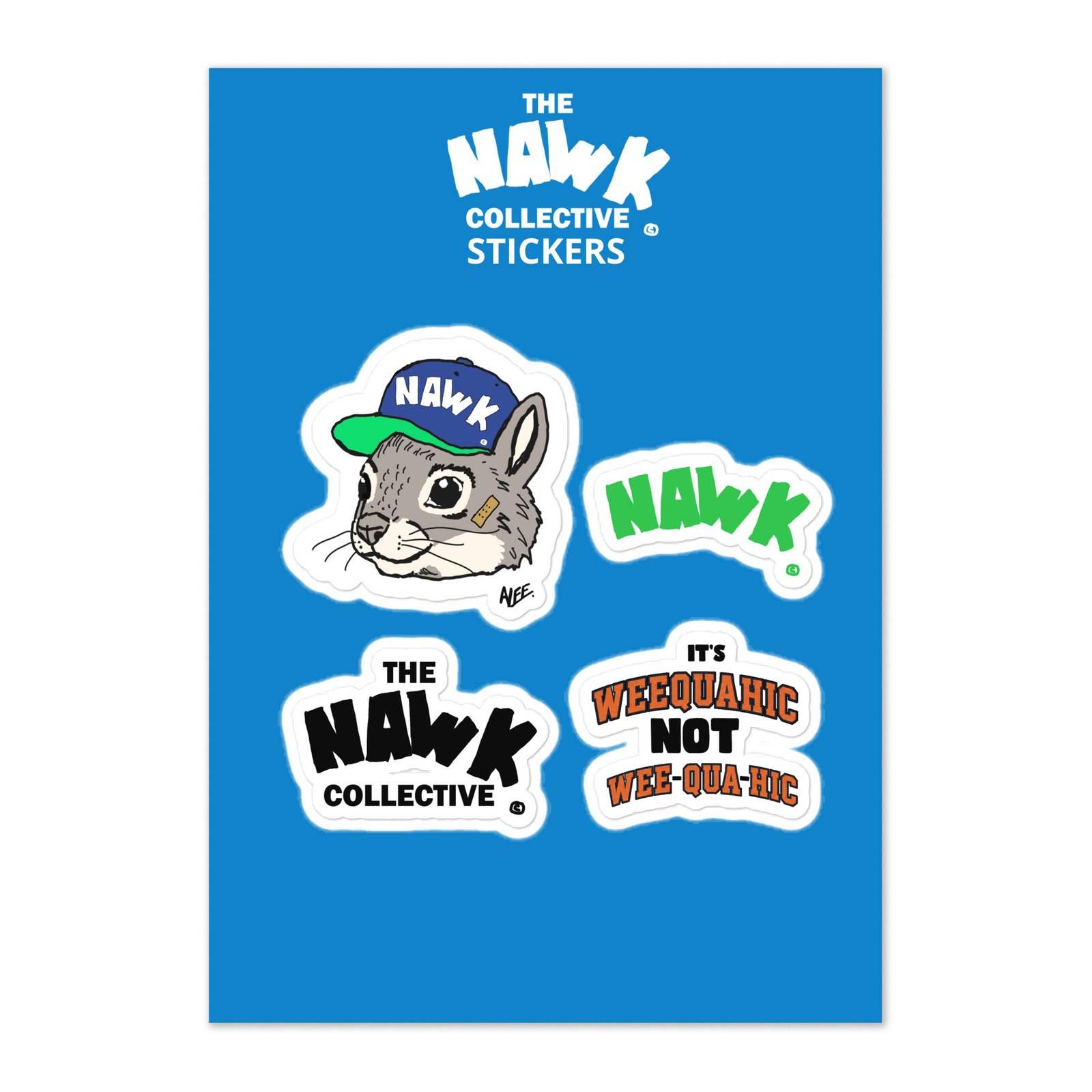 The Nawk Collective Sticker Sheet #1