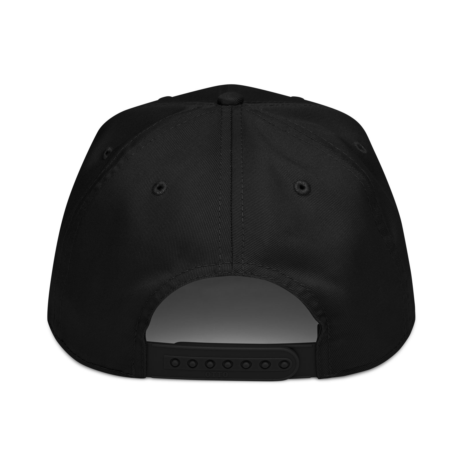 NAWK BOLD 5 Panel Black Cap - Image 2